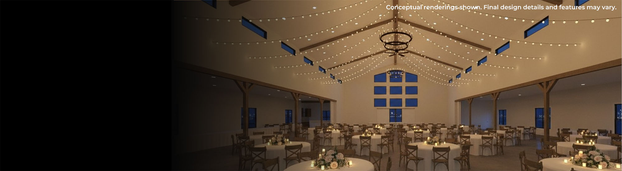 Photo of Nighttime Reception Rendering of the Havenfield in Hamel, IL