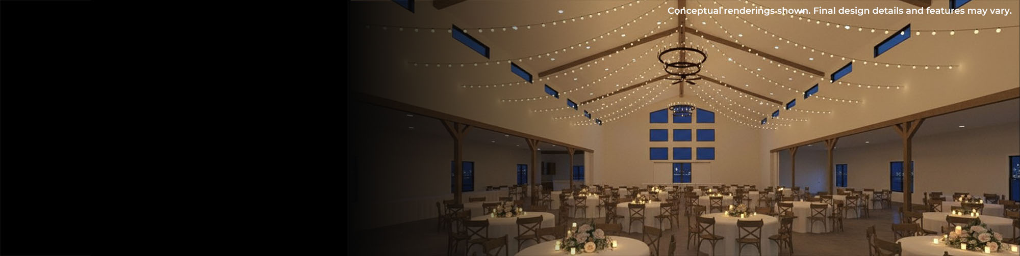 Photo of Nighttime Reception Rendering of the Havenfield in Hamel, IL