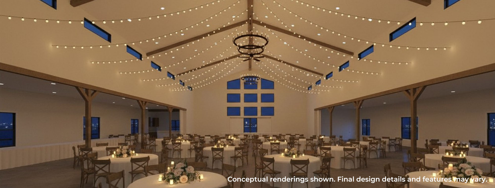 Photo of Nighttime Reception Rendering of the Havenfield in Hamel, IL