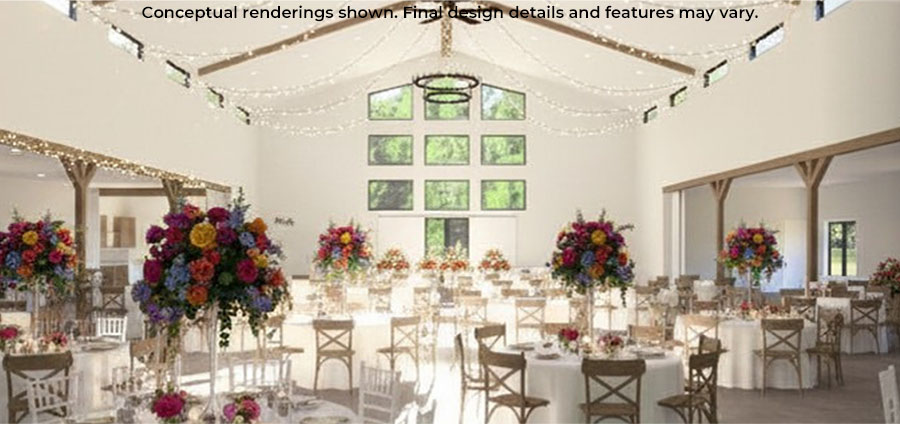 Photo of Reception Space Rendering at the Havenfield in Hamel, IL