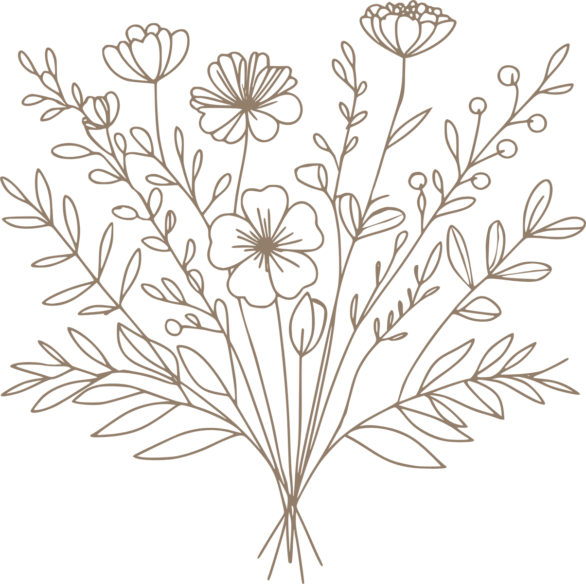 Floral Bouquet Icon