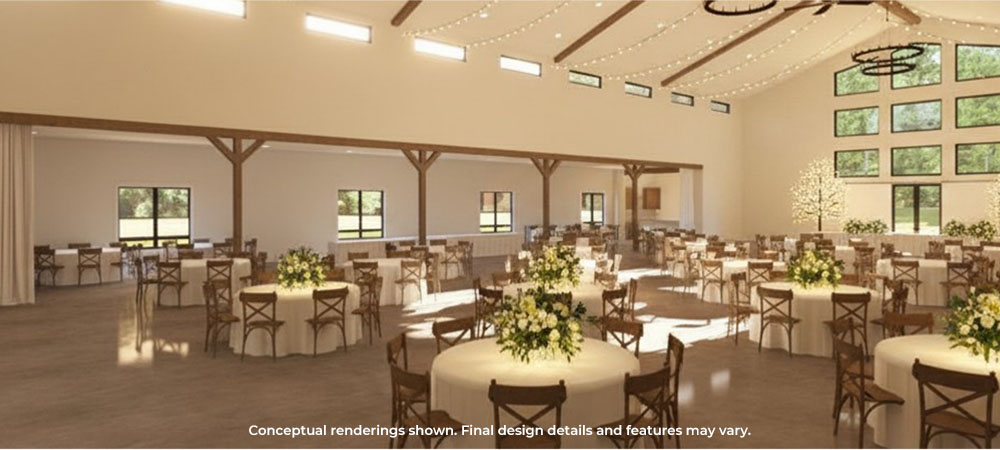 Photo of Reception Space Rendering at the Havenfield in Hamel, IL